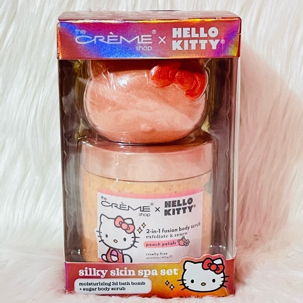 Hello Kitty The Crème Shop x Hello Kitty Silky Spa Set – Peach Petals